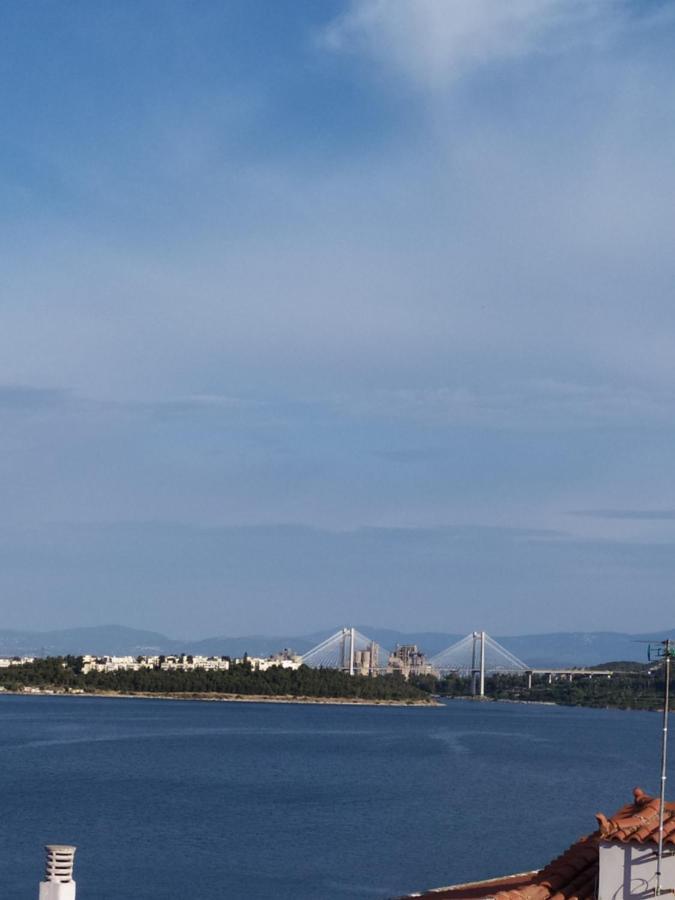 Seaview Chalkis Appartement Karababás Buitenkant foto